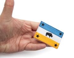 Forgotten Weapons Elbonian Flag Patch, 69 x 47 mm.