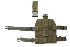 British army surplus BLACKHAWK drop leg holster coyote tan platform 