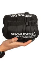 Snugpak Special Forces 1 Sleeping Bag. Comes with a snug compression bag, 16 x 16 cm / 6" x 6".