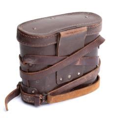Hungarian Binoculars with Leather Case, 6 x 30, Surplus. Includes a stylish leather case.