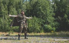 BW Cargo Pants, Flecktarn, New.