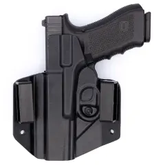 C&G Holsters Glock 17/22/47 OWB Covert Kydex Holster. Movable belt loops.