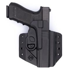 C&G Holsters Glock 17/22/47 OWB Covert Kydex Holster. Adjustable retention.