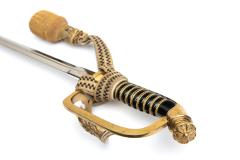 1930's Officer's Sword with Portepee, Good Condition.