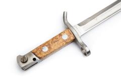 M.28-30 S.ky Bayonet with Rare, Original Portepee, Good Condition.