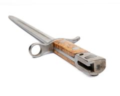 M.28-30 S.ky Bayonet with Rare, Original Portepee, Good Condition.
