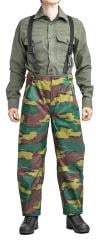 Belgian Rain Pants, Jigsaw Camo, Unissued, Surplus