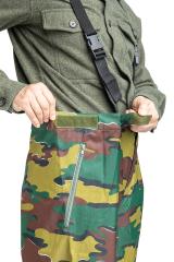 Belgian Rain Pants, Jigsaw Camo, Unissued, Surplus.