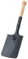 Swiss Field Spade, Surplus. Flat blade that isn't pleasant for digging even your worst enemy's grave