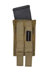 C&G Holsters Soft-Kit AR Mag Pouch. Coyote. MOLLE/PALS attachment.
