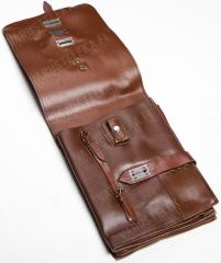 NVA map case, faux leather, surplus.