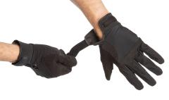 Hatch ShearStop Cycle Glove. Hook & loop closure on the wrist.