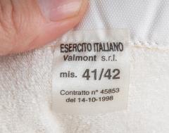 Italian Winter Boots, "Moon Boots", Surplus, Unissued. The sizes are quite small. The size 41-42 is in reality a snug 41. If you want thick socks and space for your toes, take a size bigger.