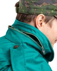 Austrian Anzug 75 Field Jacket, Funny Green, Surplus. Is it a neck pocket?