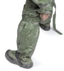 Czechoslovakian OPCH 70 Rubber NBC Coverall, Surplus. Adjustment straps.