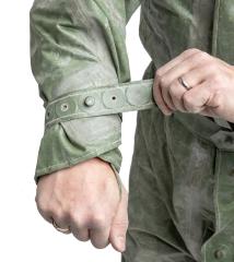 Czechoslovakian OPCH 70 Rubber NBC Coverall, Surplus. Adjustment straps.