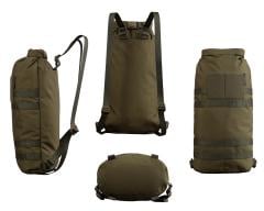 Savotta Hatka 12L Day Pack. Simple, detachable low profile shoulder straps can easily be replaced if you want something more padded.