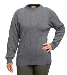 Arctic Circle Wool Sweater w. Rib Sides, Model 4908. Model is 170 cm tall with a 72 cm waist. Wearing size Small.