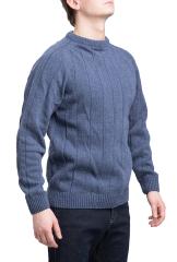 Arctic Circle Wool Sweater, Model 9533. Model is 180 cm tall with a 88 cm chest circumference, wearing size Medium.