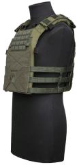 Särmä TST PC18 Plate Carrier w. PALS Cummerbund. Shoulder Pads sold separately.