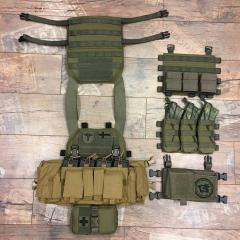 Särmä TST PC18 Plate Carrier w. PALS Cummerbund. 