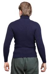 Italian Navy Turtleneck Sweater, Surplus.