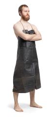 Belgian Butcher's Apron, PVC, Black.
