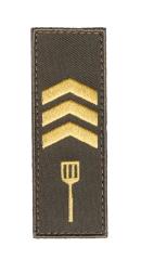 Särmä Cottage Rank Insignia. Grill Sergeant