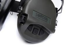 Sordin Supreme MIL AUX Neckband Hearing Protectors.