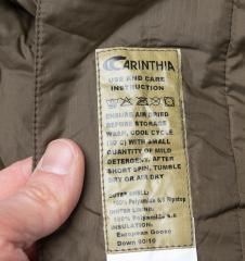 Carinthia IA Down Sleeping Bag.