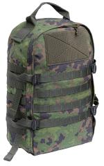 Särmä TST CP15 Combat Pack w. Flat Shoulder Straps. M05 Woodland Camo