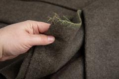 BW Wool Blanket, Surplus, Unissued. Utterly delightful decorative stitching on the edges.