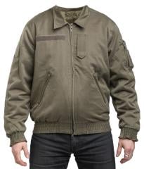 Austrian Anzug 03 Tanker Jacket, Surplus. Small Short jacket, model is 175 cm / 5'9" tall with a 96 cm / 38" chest.