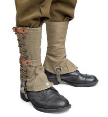 French MLE-1950 Gaiters, Surplus. 