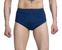 Dutch Eccentric Unisex Swim Pants, Blue, Surplus. 