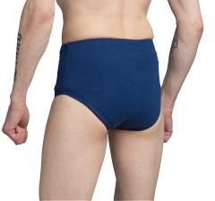Dutch Eccentric Unisex Swim Pants, Blue, Surplus.