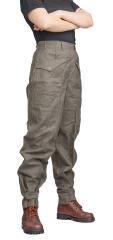 Swedish Women's Work Pants, Gray, Surplus.