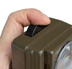 Norwegian Flashlight, Surplus, Unissued. Momentary and continuous on/off.