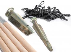 NVA Tent Stake and Pole Set, 30 Piece Set, Surplus.