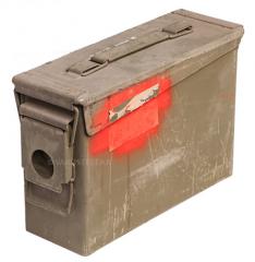 US ammunition box, .30 cal, surplus. 