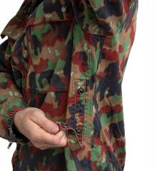 Swiss M83 Field Jacket, Alpenflage, Surplus.