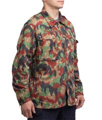 Swiss M83 Field Jacket, Alpenflage, Surplus.