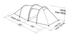 Robens Pioneer 2EX Tunnel Tent. 