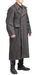 Bulgarian Officer's Greatcoat, Gray, Surplus.