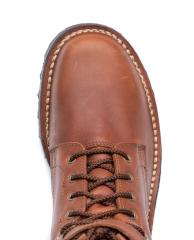 Freestyle RECCE Style Combat Boots, Brown. The last is actually shaped like a human foot.