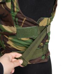 British Flak Jacket, without Protective Material, DPM, Surplus.