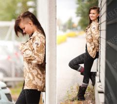 British CS95 field shirt, Desert DPM, surplus.