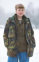 BW parka, Flecktarn, Surplus. 