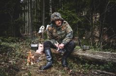 BW parka, Flecktarn, Surplus.