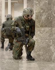 BW field shirt, Flecktarn, surplus.
